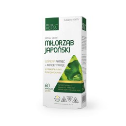 MEDICA HERBS Miłorząb Japoński 120mg, 60 kaps.