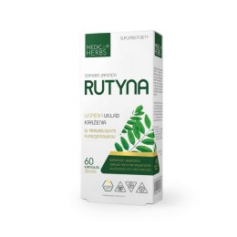 MEDICA HERBS Rutyna 350mg, 60 kaps.