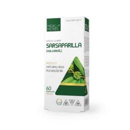 MEDICA HERBS Sarsaparilla (Kolcorośl) 450mg, 60 kaps.