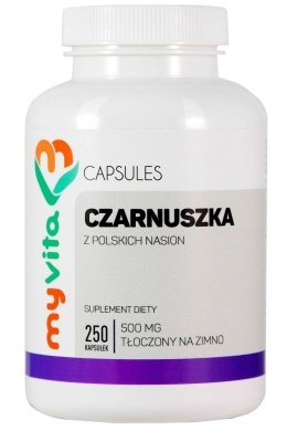 MyVita Czarnuszka - olej w kapsułkach 500mg, 250kaps.