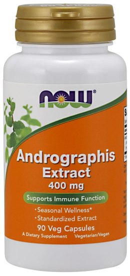 NOW FOODS Andrographis Extract 400mg, 90vcaps.