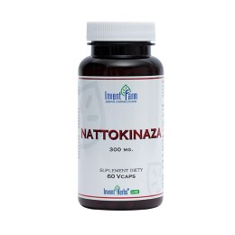 Nattokinaza 300mg, 60kaps. INVENT FARM