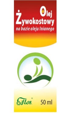 Olej żywokostowy kosmetyczny (na bazie oleju lnianego) 50ml FLOS