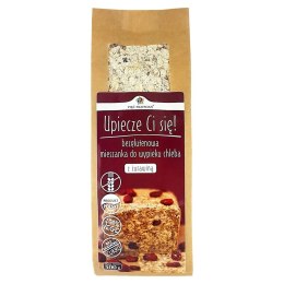 PIĘĆ PRZEMIAN Mieszanka do wypieku chleba z żurawiną bezglutenowa 500g