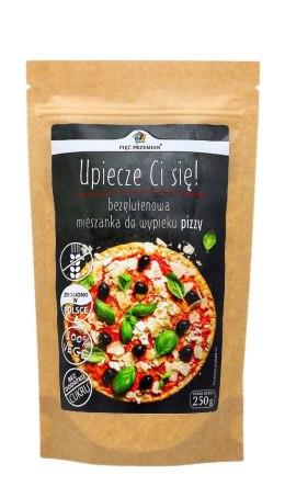 PIĘĆ PRZEMIAN Mieszanka do wypieku pizzy bezglutenowa 250g