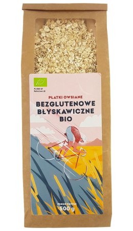PIĘĆ PRZEMIAN Płatki owsiane bezglutenowe błyskawiczne BIO 500g
