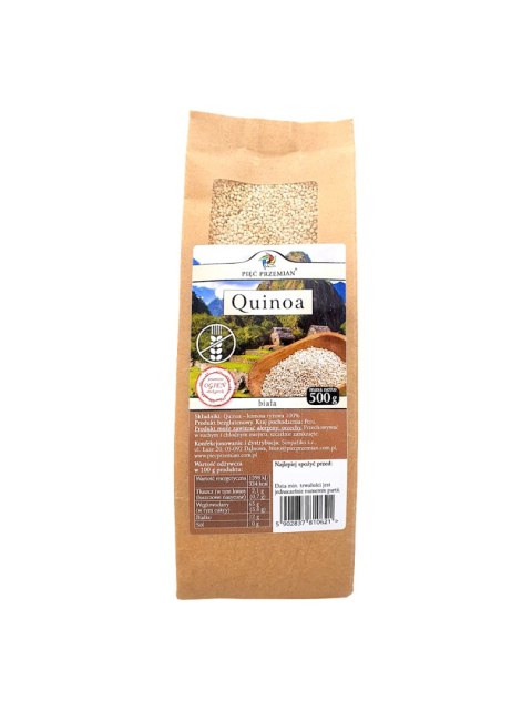 PIĘĆ PRZEMIAN Quinoa biała - komosa ryżowa 500g