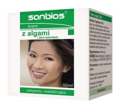 SANBIOS Krem z algami i żeń-szeniem 50ml