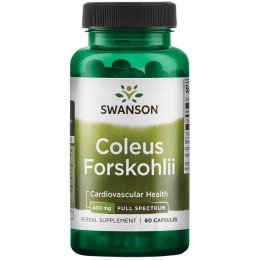SWANSON Coleus Forskohlii 400mg, 60k. - Pokrzywa Indyjska