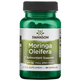 SWANSON Moringa Oleifera 400mg, 60kaps.