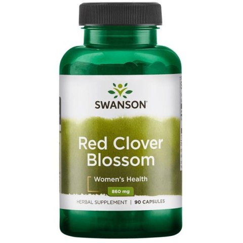SWANSON Red Clover Blossom 430mg 90kaps. - koniczyna czerwona