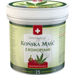 SWISSMEDICUS Końska maść z Konopiami rozgrzewająca 250ml