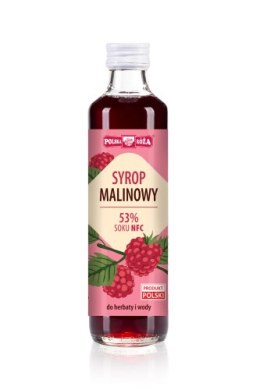 Syrop malinowy 250ml 53% soku POLSKA RÓŻA