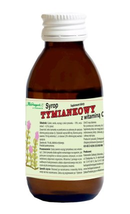 Syrop tymiankowy z wit. C 100ml HERBAPOL KRAKÓW