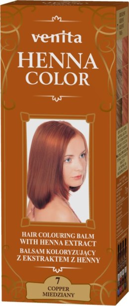 VENITA henna tuba nr 7 miedziany 75ml - balsam koloryzujący