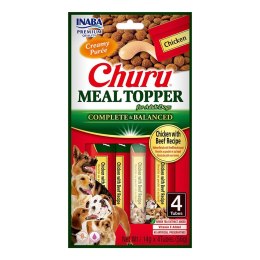 INABA DOG MEALTOPPER CHICKEN BEEF 4x14g 56g