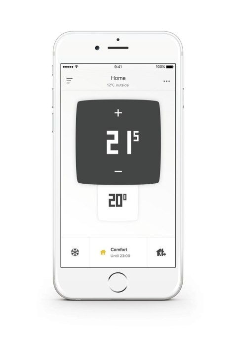 Netatmo Thermostat termostat Przeświecający, Biały