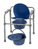 ActionMed Krzesło toaletowe składane 3w1