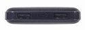 GEMBIRD POWERBANK 10000 MAH 2X USB, CZARNY