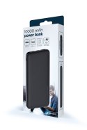 GEMBIRD POWERBANK 10000 MAH 2X USB, CZARNY