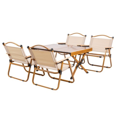 Stolik ogrodowy kempingowy składany DREVO 90cm