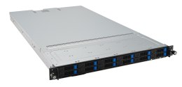 Platforma Asus Rack (1U) RS500A-E12-RS12U/1600W AMD Epyc 9004 (12x NVMe, 2xGPU, 2x1Gbe, IPMI, 1+1 1600W)
