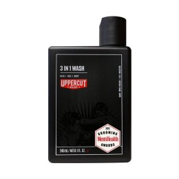 Uppercut 3 in 1 Wash żel do mycia włosów twarzy i ciała 240ml