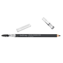 Isadora Brow Powder Pen pudrowa kredka do brwi 01 Black 1.3g