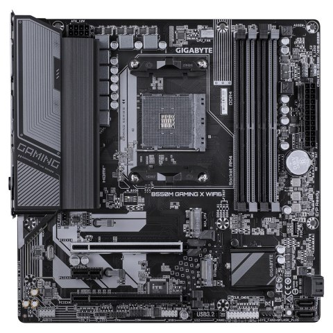 Płyta główna Gigabyte B550M GAMING X WIFI6 (B550,AM4,mATX,DDR4)