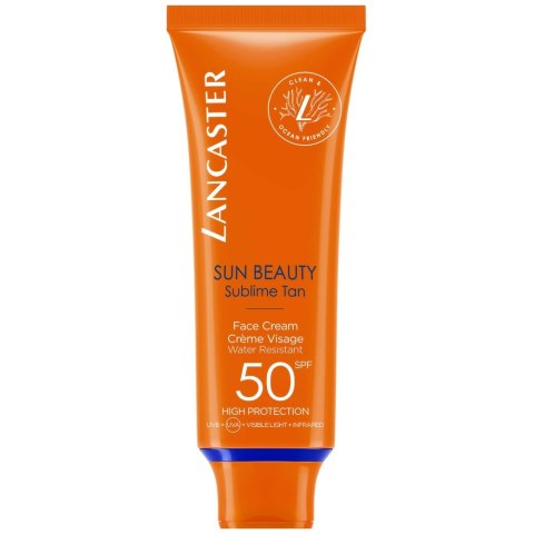 Lancaster Sun Beauty Face Cream SPF50 ochronny krem do twarzy 50ml