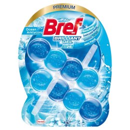 Bref Brilliant Gel All in 1 zawieszka myjąco-zapachowa do muszli Ocean Arktyczny 2x42g