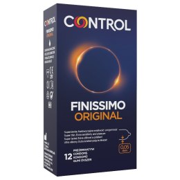 Control Finissimo Original bardzo cienkie prezerwatywy z naturalnego lateksu 12szt.