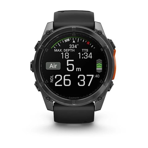 Garmin Zegarek Garmin Fenix 8 51mm Czarny