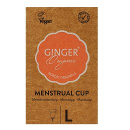 Ginger Organic Menstrual Cup kubeczek menstruacyjny L