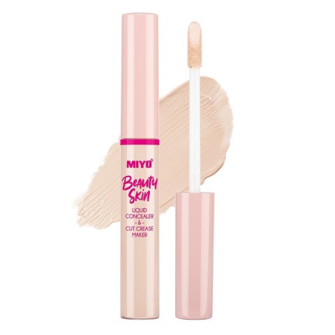 MIYO Beauty Skin Liquid Concealer and Cut Crease Maker płynny korektor kryjący 03 Hello Natural 7ml