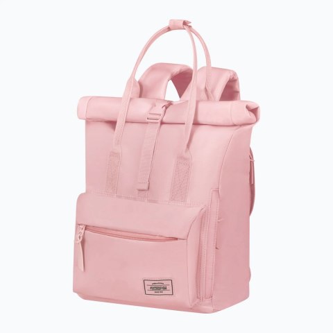 American Tourister Urban Groove Pastels Roll Top Backpack Pastel Pink
