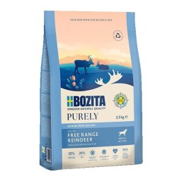 BOZITA Purely renifer karma bezzbożowa dla dorosłych aktywnych psów 2,5 kg