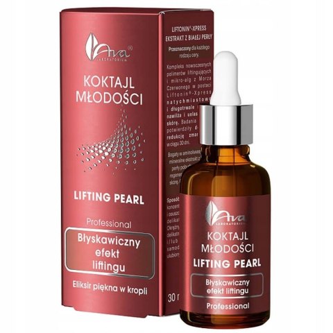 Ava Laboratorium Koktajl Młodości Lifting Pearl liftingujące serum do twarzy 30ml