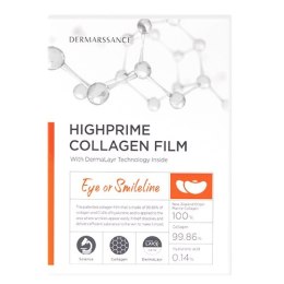 DERMARSSANCE Highprime Collagen Film Eye or Smileline płatki pod oczy lub bruzdy nosowe 5szt.