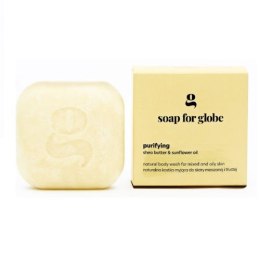 Soap for Globe Kostka myjąca do skóry z niedoskonałościami Purifying 100g