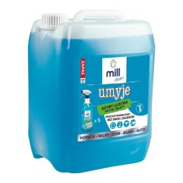 MILL CLEAN UMYJE Płyn do mycia szyb, luster, glazury 5L