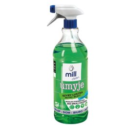 MILL CLEAN UMYJE Płyn do mycia szyb, szkła, luster, glazury o zapachu Konwalii 1,22l