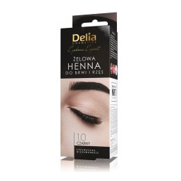 Delia Eyebrow Expert żelowa henna do brwi i rzęs 1.0 Czerń 15ml