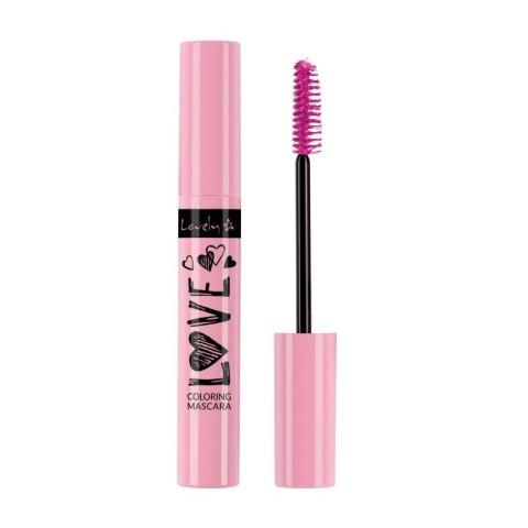 Lovely Coloring Mascara koloryzujący tusz do rzęs Różowy 8g