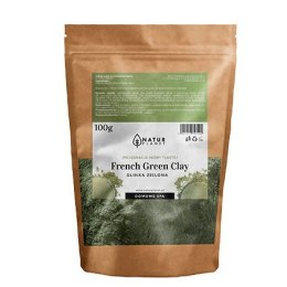 Glinka oryginalna francuska - zielona 100g NATUR PLANET