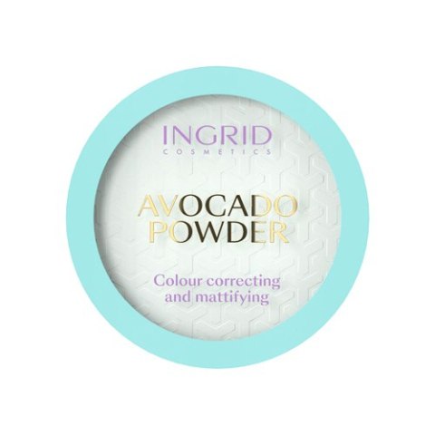 Ingrid Avocado Powder puder korygująco-matujący 8g