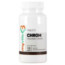 MyVita Chrom 200mcg, 120tabl. - pikolinian chromu