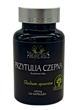 PROHERBIS Przytulia czepna 400mg, 100 kapsułek