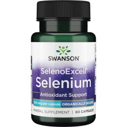 SWANSON SelenoExcell 200mcg, 60 kaps.