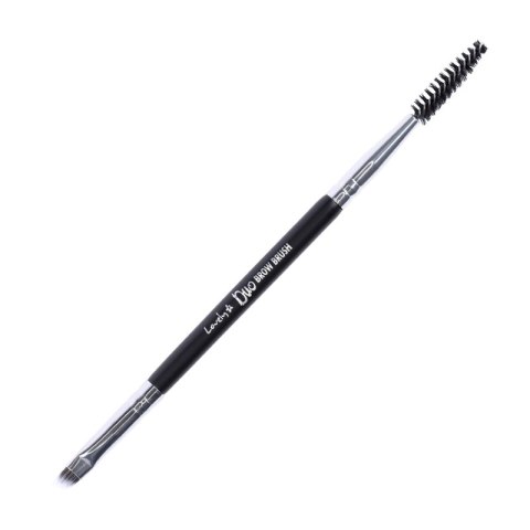 Lovely Duo Brow Brush dwustronny pędzelek do makijażu brwi